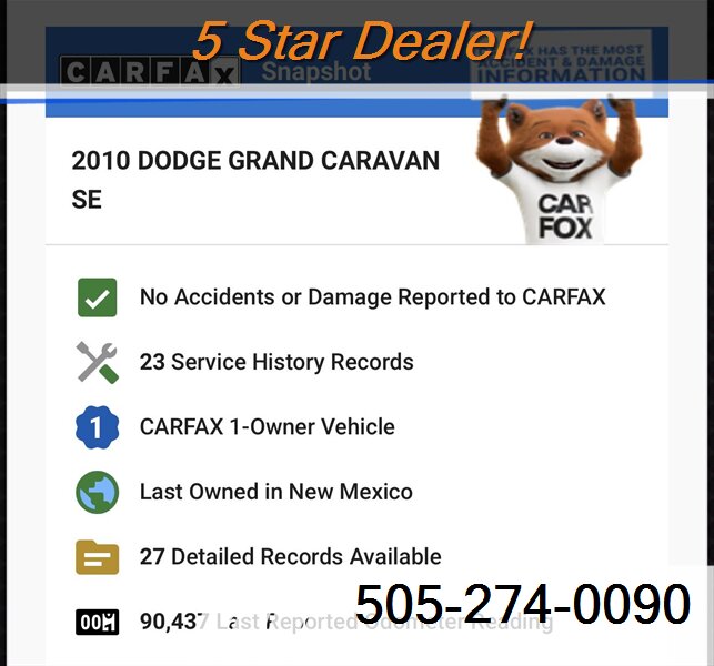 dodge grand caravan 2010 2D4RN4DE6AR239357 image dodge grand caravan 2010 2D4RN4DE6AR239357 image